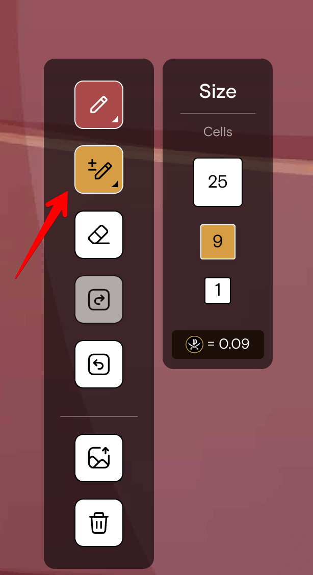 Пока открыт выпадающий элемент