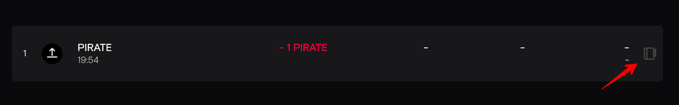 Заметка в транзакции и взаимодействие с ней