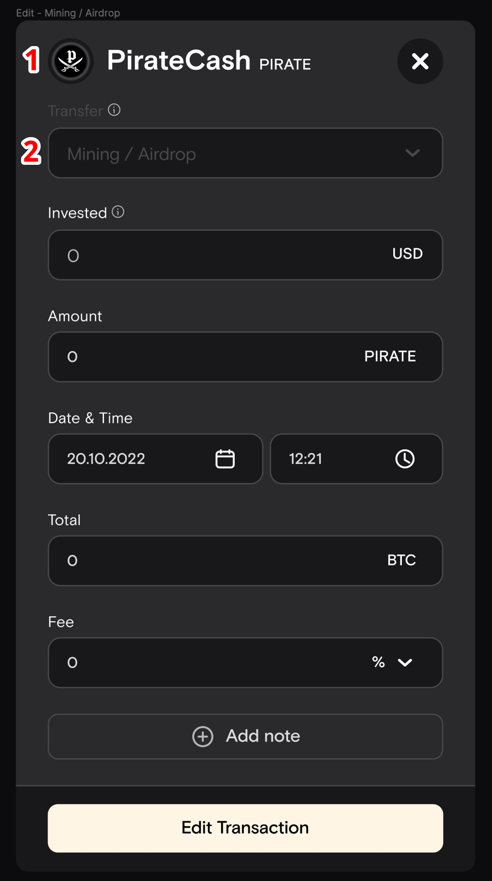 Майнинг/айрдроп